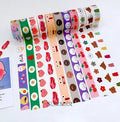 2020 Customize Factory Stationery Supplies Colored Paper Stationery DIY Masking Cute Tape Washi Tape MegaBDM