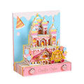 2026 Factory Directly Sell Custom Memo Pads Pink Castle Cake Note Pads 154 Pages Stationary Paper Sticky Notes for Promotion