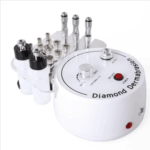 FAIR 5 in 1 Diamond Microdermabrasion Vacuum Machine for Acne Removal Scars Skin Exfoliation Rejuvenation Beauty Equipment