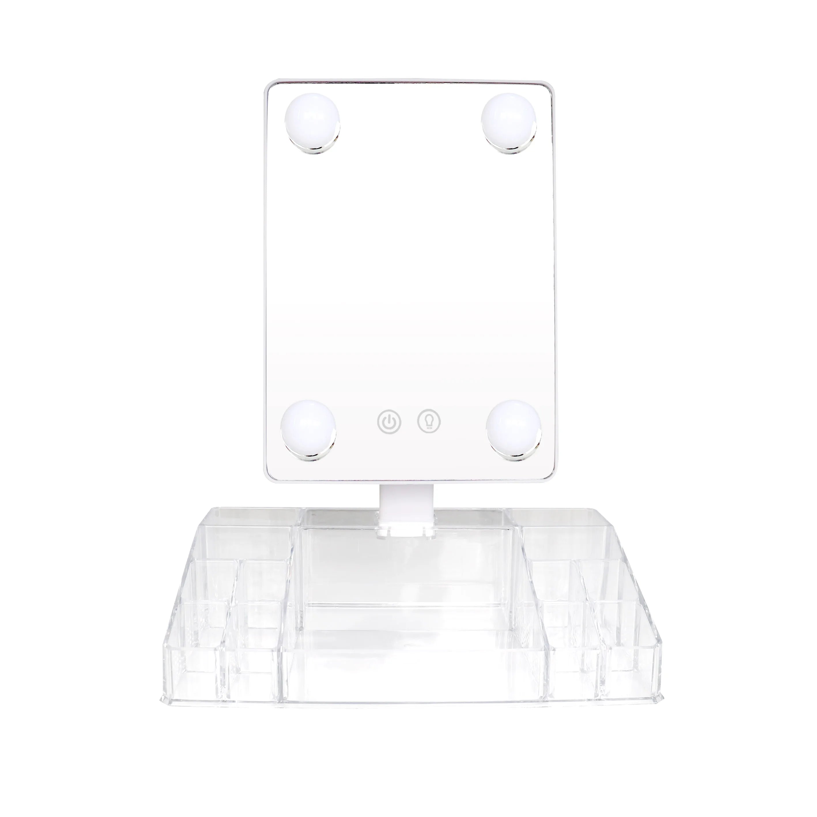 Manufacturer Wholesale Led Makeup Mirror Touch Smart Vanity Mirrors With Led Lights and Box