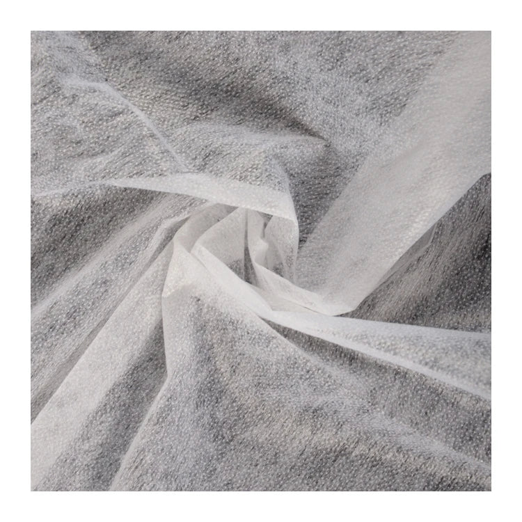 Eco-Friendly Double Dot Fusing Non-Woven 100% Polyester Interlinings for Clothes