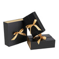 Custom Luxury Foldable Magnetic Hair Boxes Embossed Paper Gift Packaging for Shoes and Hair Ribbon Included