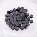 Wholesale Plastic Black Button Buckles Parts Accessories Fit for DIY Clog Shoe Charms