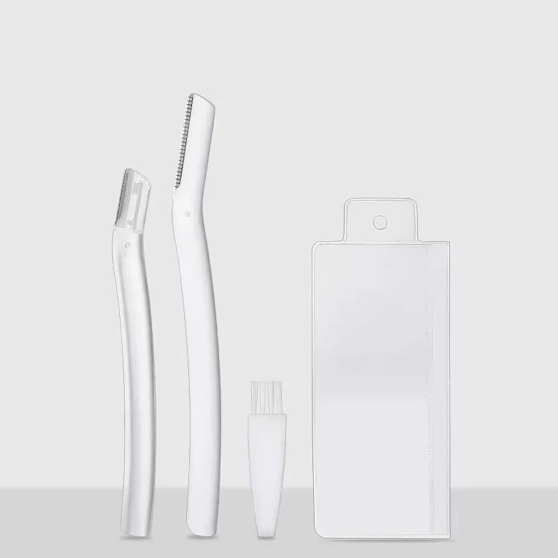 Eco-friendly Wheat Straw Facial Hair Remover Tool Derma Razor Biodegradable Eyebrow Trimmer for Women