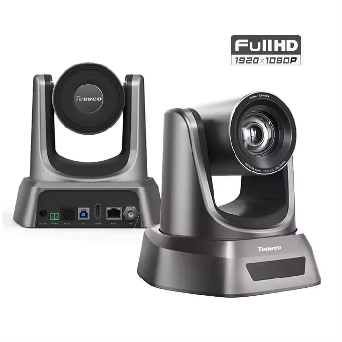 TEVO-NV20A 10X20X Optical Zoom Full Interfaces HDMI SDI RJ45 LAN USB NDI POE HX2 Video Camera for Teams Zoom Skype Meetings