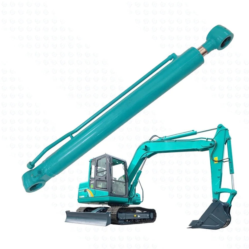 High Quality Cylinder Arm Assembly Sk130-8 Telescopic Double-action Bucket Excavator Hydraulic Cylinder 10 Tons Kobelco