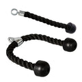 FDFIT Wholesale Non-slip Fitness Heavy Capacity Black Gym Nylon Tricep Rope