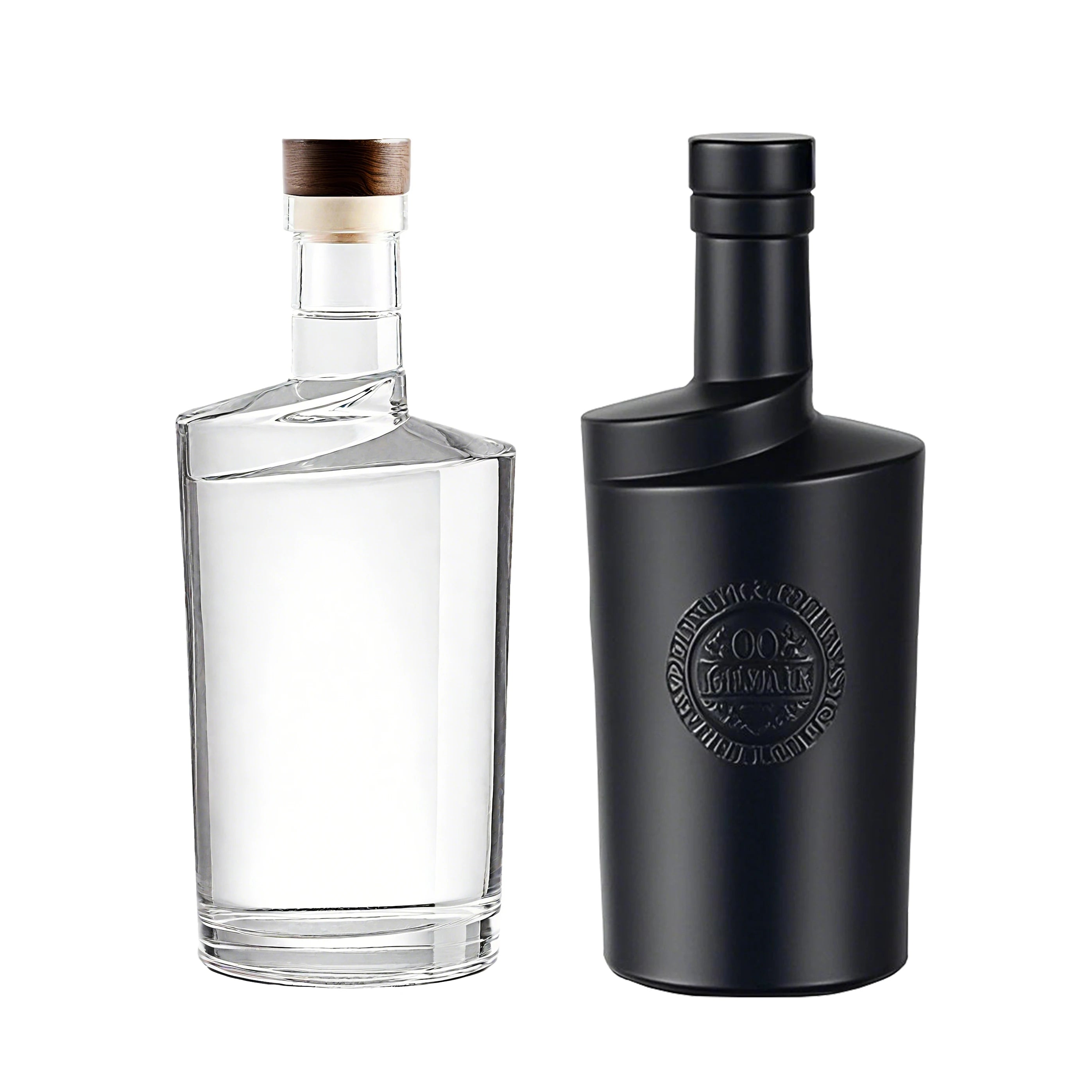 Factory Price High Quality Super Flint Whisky Spirit Glass Bottle Wine Directly Supplied by Manufacturer