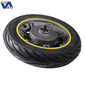 New Image 10 Inch Electric Scooter Front Wheel With Drum Brake and Vacuum Tubeless Tire 60/70-6.5 for Max G30 Kickscooter Wheel
