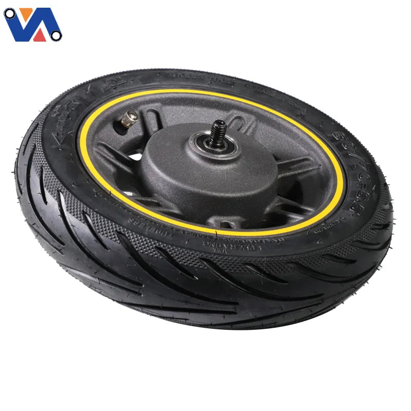 New Image 10 Inch Electric Scooter Front Wheel With Drum Brake and Vacuum Tubeless Tire 60/70-6.5 for Max G30 Kickscooter Wheel