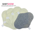 Daytime Use Pure Cotton Feminine Menstrual Sanitary Period Pad Organic Reusable Cloth Ultra Thin Graphene Lining Napkin Washable