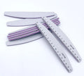 Wholesale Washable Double Side Lime Nail Files 100 180 Manicure Sandpaper with Custom Logo Wholesale Nail File Supplier