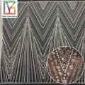 Heavy High Density Pearl Sequin Embroidery Tulle Lace Fabric French Wedding Bridal Sequins Beaded Lace Fabric for Women Dresses