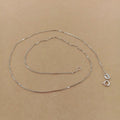 Wholesale Bulk 18 Inch S925 Sterling Silver 0.65-1 mm Box Chain Choker Necklace 18k Gold Plating DIY Accessories for Jewelry