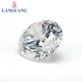 Lan Guang Factory Wholesale 5A Zirconia Rhinestone Transparent Star Cut Diamond-Shaped Multi-Sided Cutting Shining Necklaces
