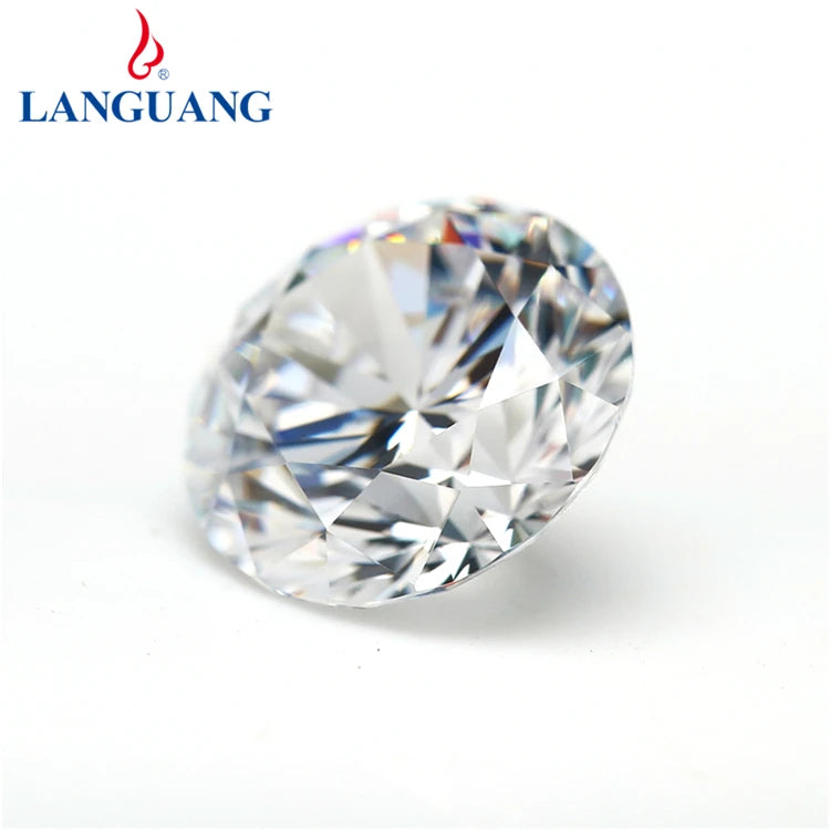 Lan Guang Factory Wholesale 5A Zirconia Rhinestone Transparent Star Cut Diamond-Shaped Multi-Sided Cutting Shining Necklaces