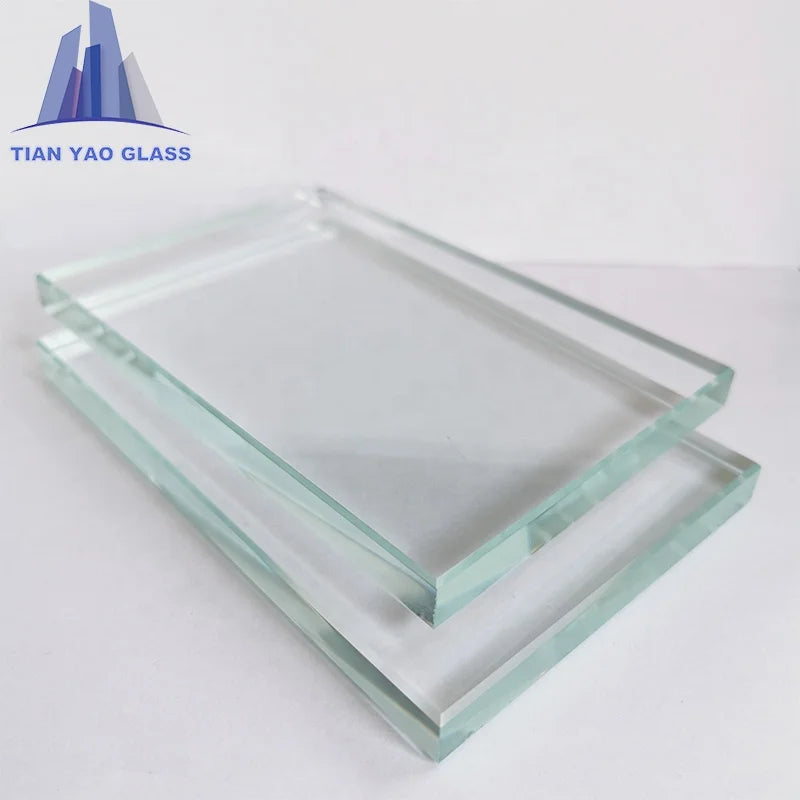 Low Price Safety 2-19mm Reinforced Transparent ultra Clear Low Iron Glass