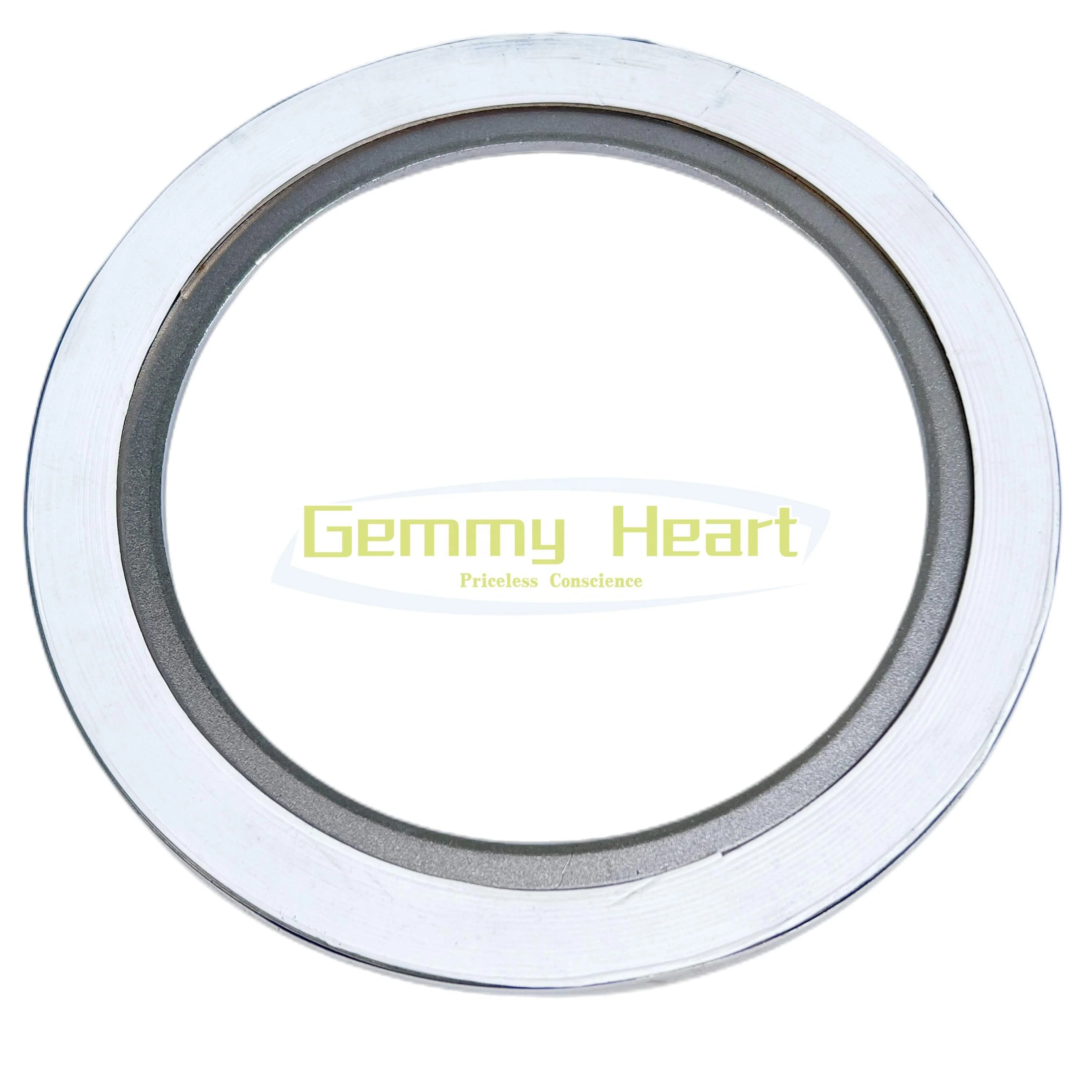 Metal Wrap Gasket 304 Inner Ring PTFE Wrap Gasket High Temperature Resistance SWG Flange Gasket