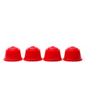 Nescafes for Dolce Gusto Eco-Friendly Reusable Coffee Capsules Non-Disposable Plastic Coffee Cup Filter Stocked for
