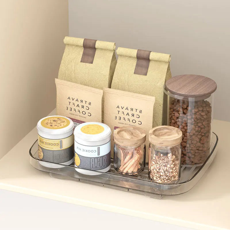Turntable Organizer Lazy Susan for Refrigerator Fridge Cabinet Pantry Countertop Storage Shelves & Units