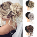 Women Lady Scrunchie Updo Wrap Curly Messy Bun Hair Piece Hair Extensions Accessories