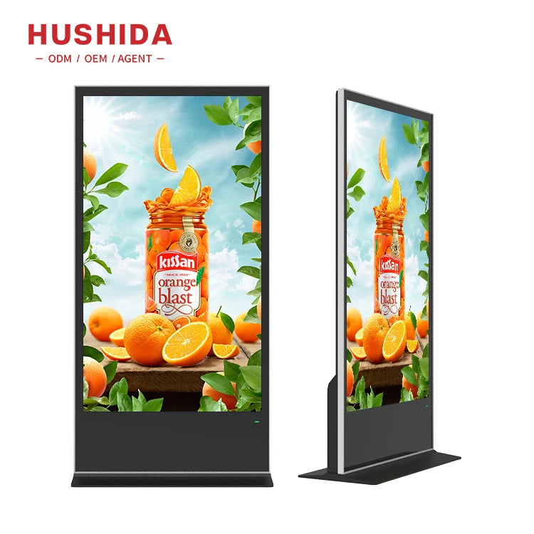 55 65 75 85 Vertical Tv Android Wifi IPS Touch Screen Kiosk Advertising Player Digital Signage and Displays