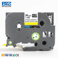Compatible Laminated Waterproof Label Tape Tze661 Tz-661 Tzc-661 Tz661 Label Cassette for Brother Printer Label Maker