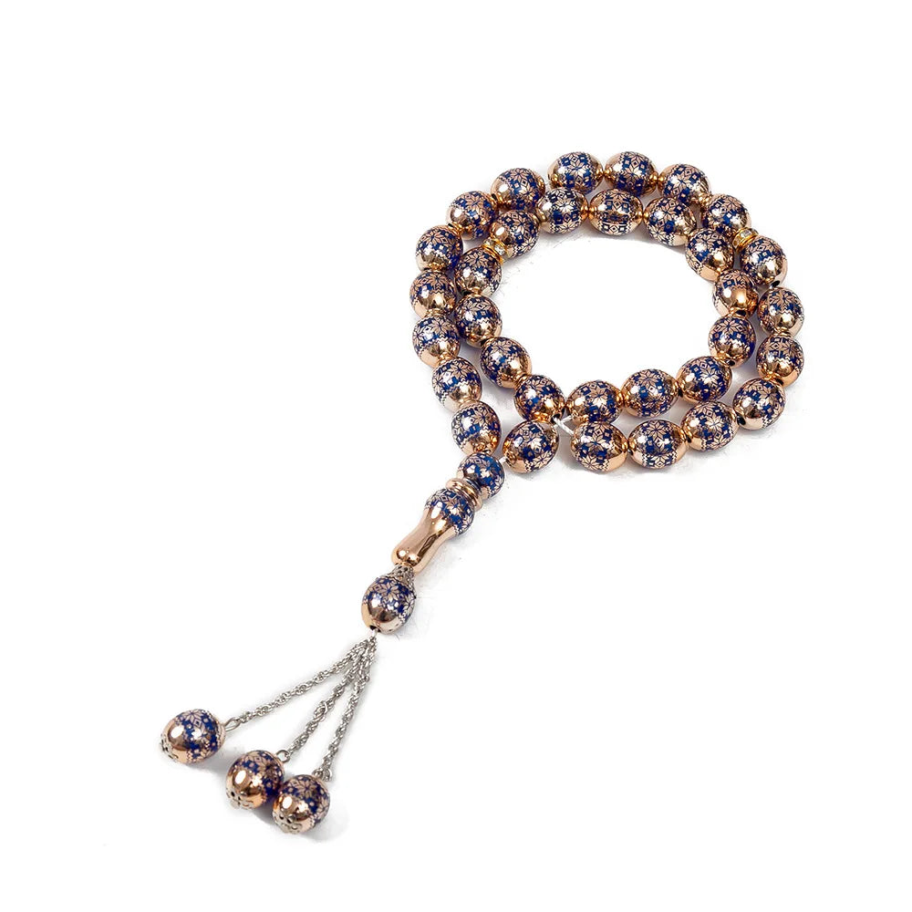 New Arrival Wholesale Tasby Maple Leaf Crystal Tasbih Beads 33 Laser Beads for Muslim Prayer New Design for Ethnic Accessories