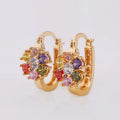 Hengdian Factory Directly Sale 18K Gold Plated Jewelry  Huggie Hoop Earringfor Women