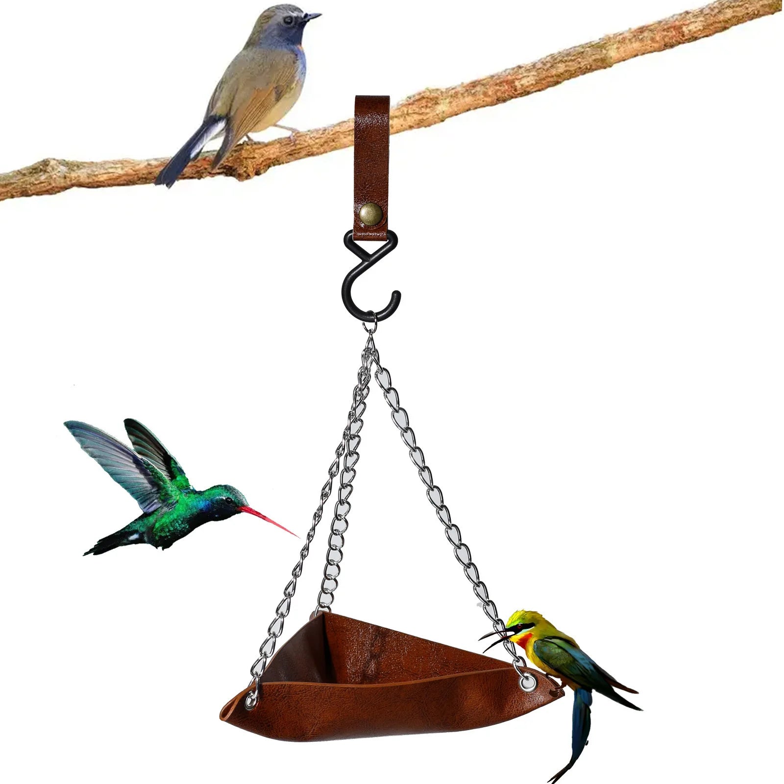 Hummingbird Feeder - Outdoor Hanging Bird Feeder for Hummingbirds