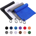 Wholesale Sport Microfiber Towels Golf Towel Embroidered Logo for Golf Club