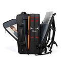 Durable 17.3 Inch Travel Laptop Backpack for Men USB Type-C Charging Port Expandable Business Bag Large Capacity Work Backpack