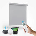 Custom Motorized/Manual Blinds Wifi Smart Window Blinds Alexa google Home Electric Roller Blinds for Window