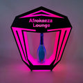 Recharge Custom LOGO LED Multicolor Bottle Presenter champagne Glorifier VIP Display Bottle Holder Stand for Nightclub LOUNGE