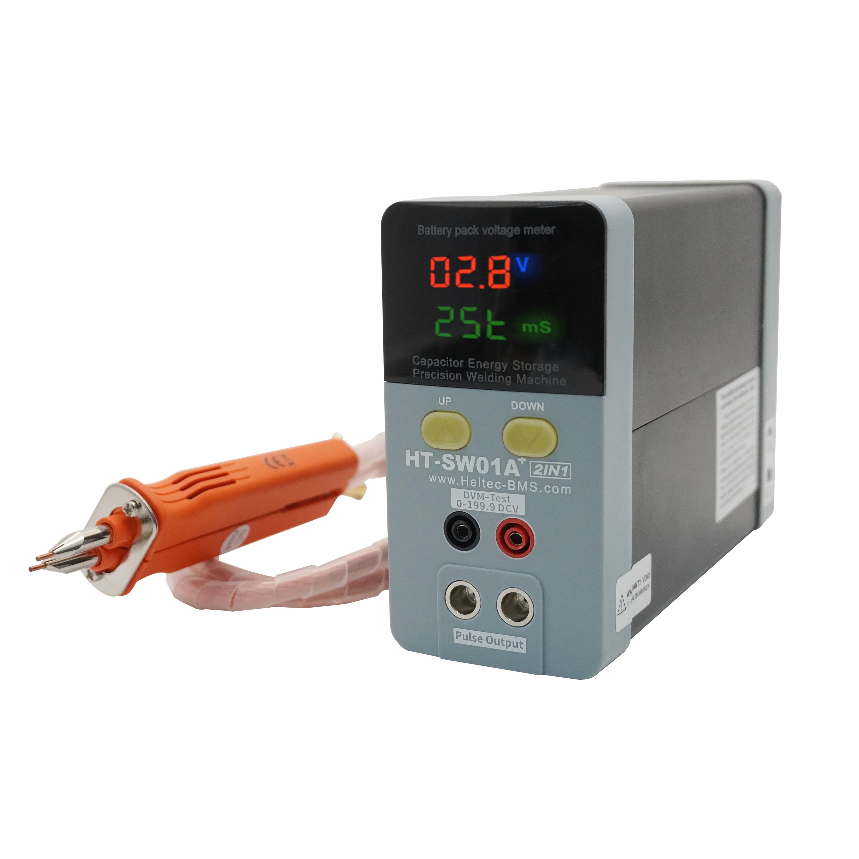 Heltec Spot Welding Machine for Battery Electrode 11.6KW  Aluminum Battery Spot Welder  0.5mm Nickel Plating Battery Welder
