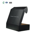 Custom Corrugated Shipping Mailing Box  Cardboard Paper Box Black Foldable  Personalized Boxes