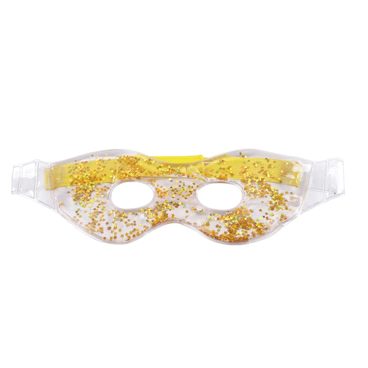 Ice Eye Pillow Soothing Dry Eyes Glitter Gel Thermal Eye Mask for Hot and Cold Compress