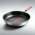 Honeycomb Non Stick Skillet Frying Pan  28cm for Gas Stove and Induction Stainless Steel Skillet 28cm