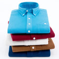 Wholesale Solid Color Business Men Shirts Dress Shirts Slim Fit Plus Size Corduroy Men Shirt