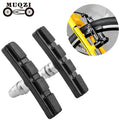 MUQZI MTB Road Bike Brake Shoes Durable Rubber Brake Shoes 70mm Bike V-brake Shoes