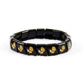 Handmade Women Men Bracelet for Health Care Natural Tourmaline Germanium Bracelet