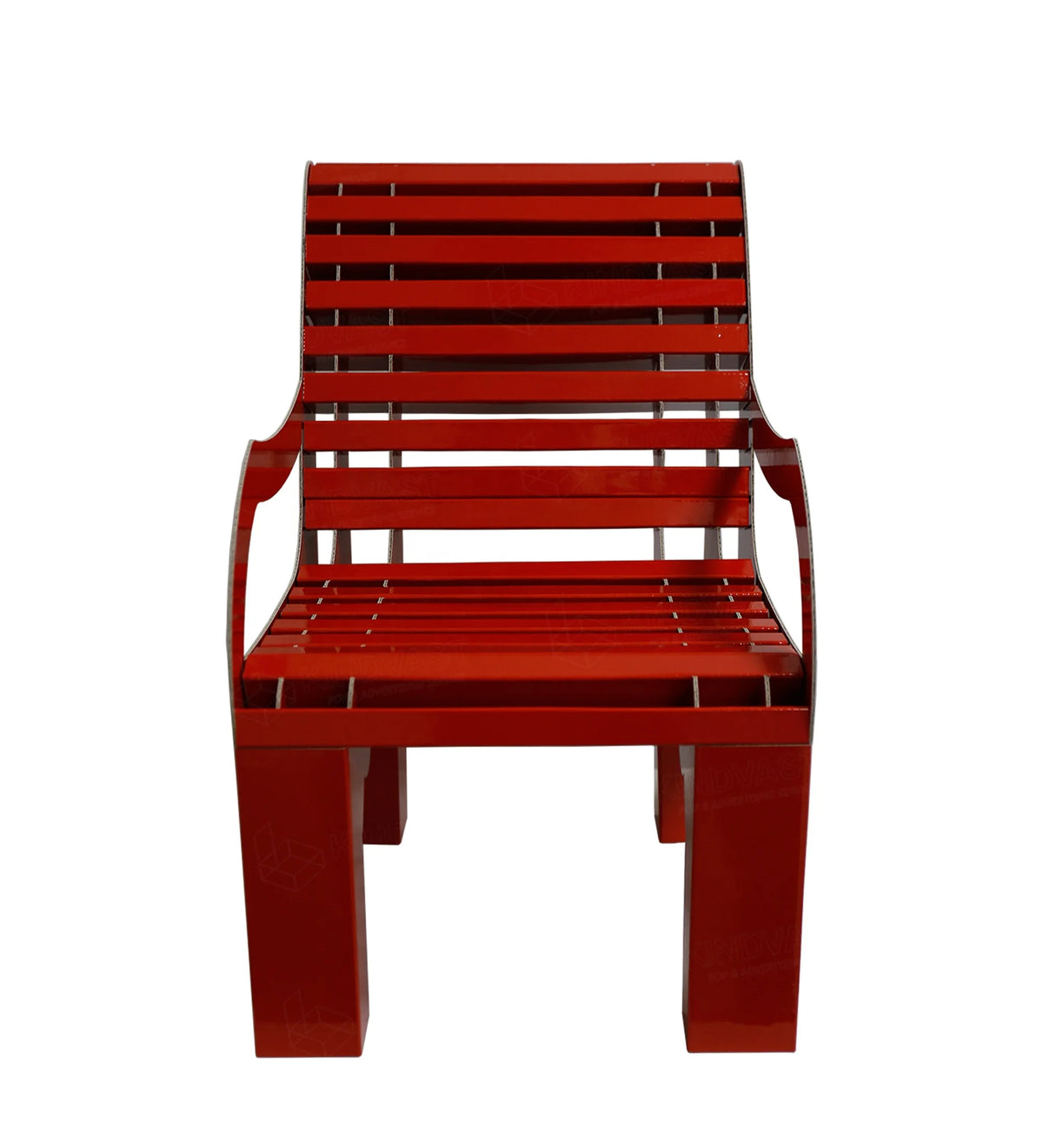 Cardboard Furniture Paper Chair Unique Design Corrugated Cardboard Chair for Promotion MegaBDM