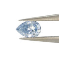 Wholesale Price Light Blue EX Cut Pear Lab Grown Diamond HPHT VVS1 VS1 CVD Laboratory Diamond With GEMID Certificate
