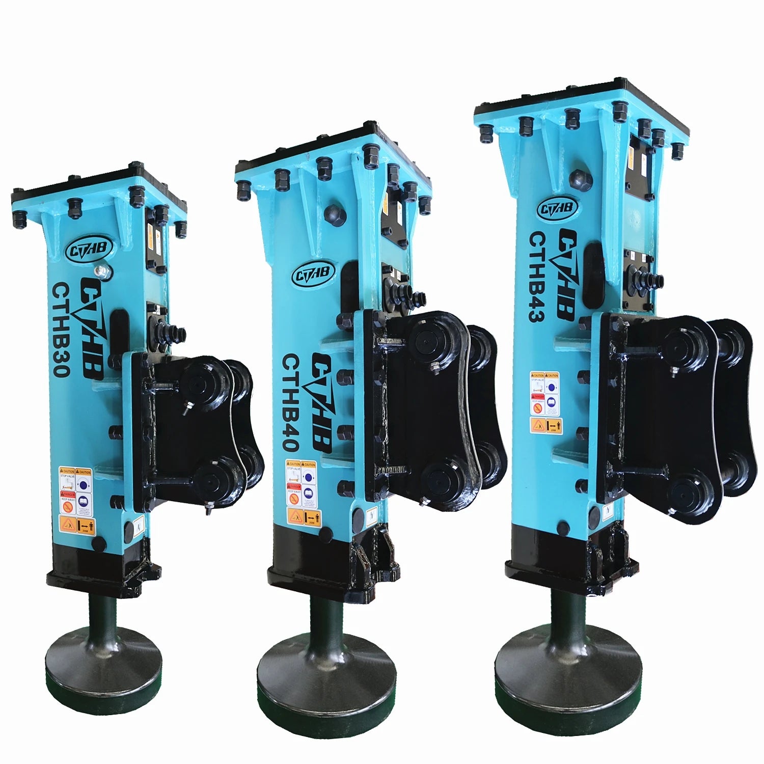 Silenced Type Hydraulic Breaker Post Driver Pile Driver for Excavator