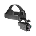 NV8260 Night Vision Monocular Head Mounted Dual Display 300 Meters Vision Adjustable 7 Level IR Camera Telescope for Hunting