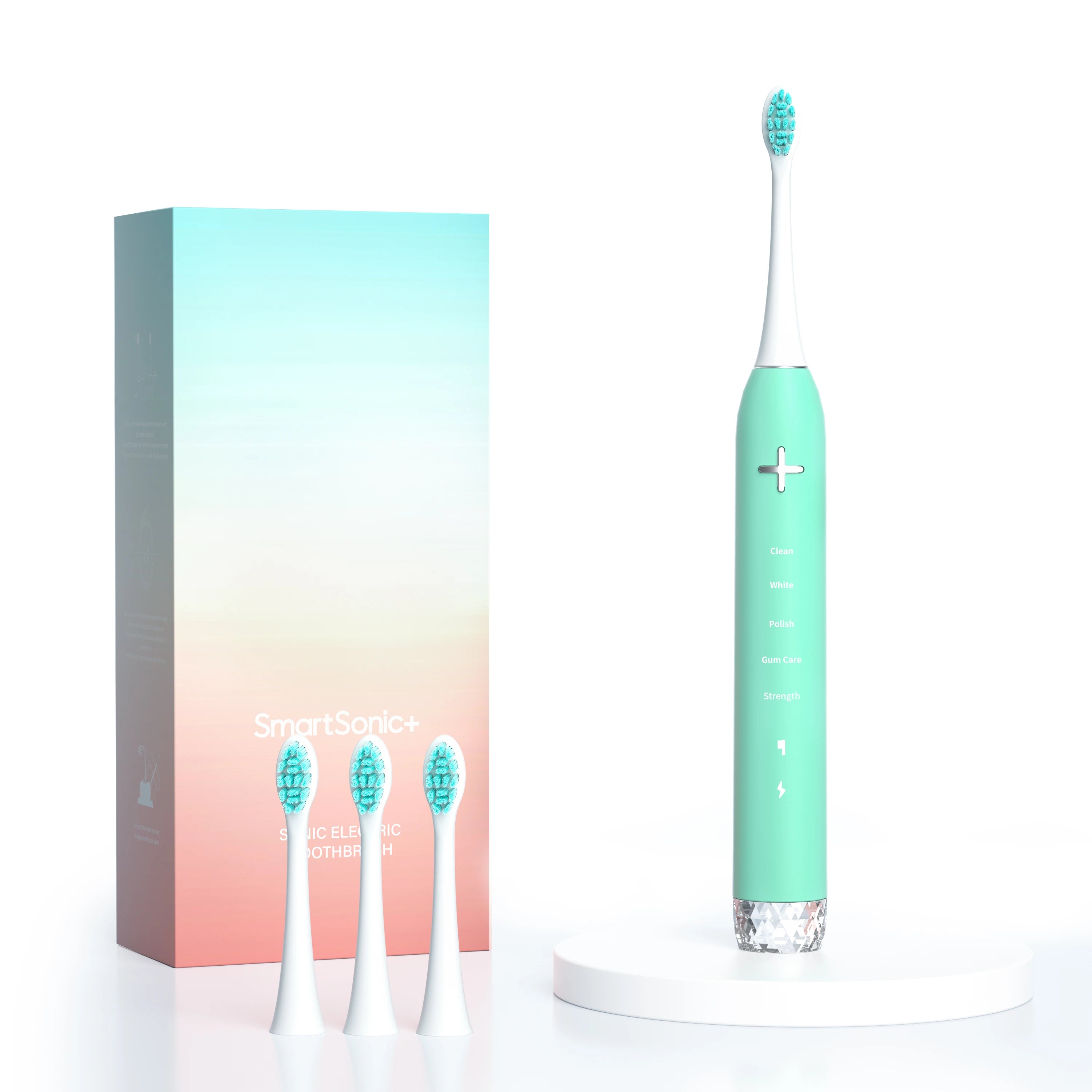 4 Modes Sonic Electric Toothbrush Fast Charging Type-C IPX8 Adult Travel Smart Tooth Brushes