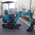 Hydraulic Mini Excavators Small Crawler Digger  Kubota Engine  Ce Epa  1 Ton Excavator With Attachment for Sale