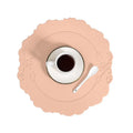 Customized Colors Fabric Eco-Friendly Classic Style Heat Insulation Dining Desk Pad Wedding Placemats