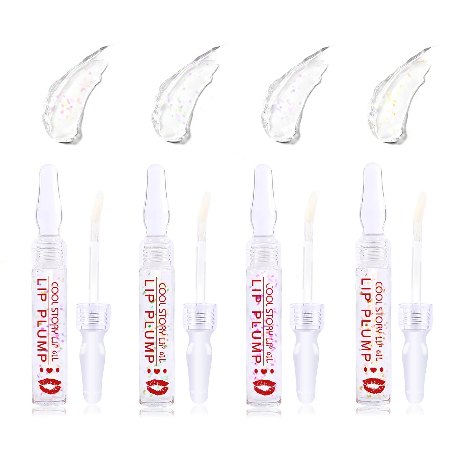 Lip Oil Serum Custom Tubes Candy Color Gloss Private Label Mini Tube Tint Containers Wholesale Flavors for Lips