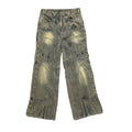 DENIMGUYS Custom Y2K Men's Washed Jeans Gothic Street Wear Baggy Loose Retro Denim Jeans Pants Men